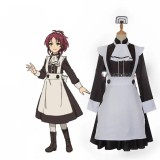 Mushoku Tensei Isekai Ittara Honki Dasu Jobless Reincarnation Aisha Greyrat Maid Outfit Cosplay Costume