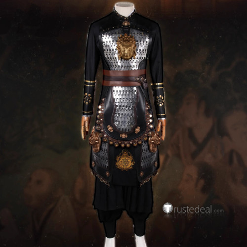 Black Myth Wukong Yang Jian Armor White Cosplay Costume