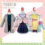 The Idolmaster Gakuen Idolmaster Kotone Fujita Saki Hanami Temari Tsukimura Cosplay Costume