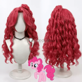 My Little Pony Friendship Is Magic Fluttershy Applejack Twilight Sparkle Pinkie Pie Red Blonde Pink Purple Pink Cosplay Wig