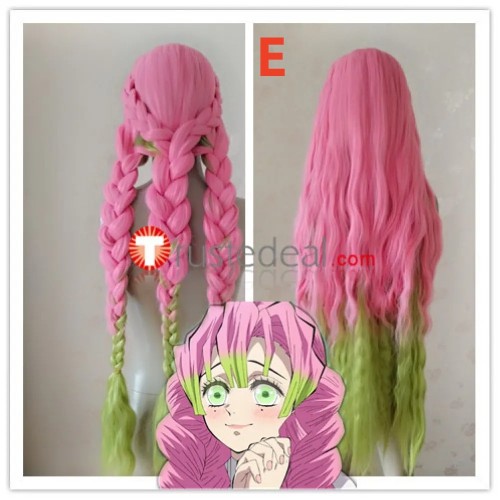 Kimetsu no Yaiba Demon Slayer Kanao Tsuyuri Shinobu Kochou Mitsuri Kanroji Cosplay Wig