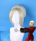 The King of Fighters Ash Crimson Blonde Styled Cosplay Wig