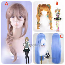 Kiznaiver Noriko Sonozaki Maki Honoka Nico Niiyama Cosplay Wig