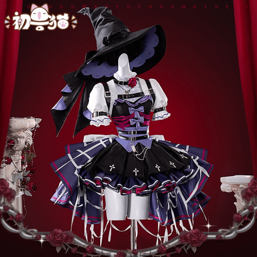 (BFM) ChuShouMao Identity V Butler Cafe Gardener Emma Woods Witch Halloween Cosplay Costume