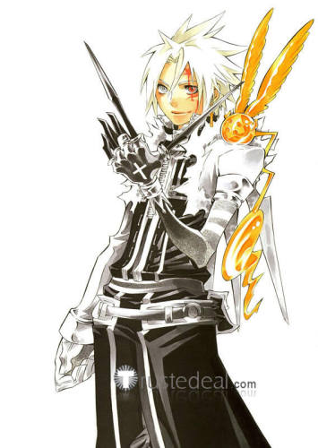 D.Gray-man Allen Walker Clown Crown Cosplay Costume