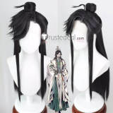 Heaven Official's Blessing Tian Guan Ci Fu Lord Wind Master Qingxuan Shi Qingxuan Styled Lace Front Cosplay Wig