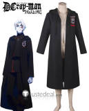 D.Gray-man Allen Walker Crown Clown Sword Of Exorcism White Coat HALLOW Black Cosplay Costume