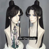Heaven Official's Blessing Tian Guan Ci Fu Lord Wind Master Qingxuan Shi Qingxuan Styled Lace Front Cosplay Wig
