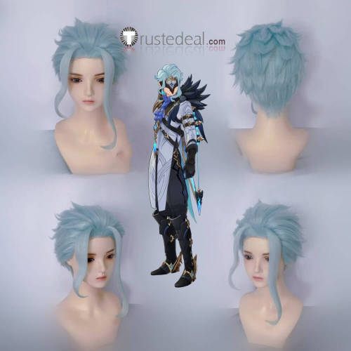 Genshin Impact Il Dottore Arlecchino Knave Kinich Prestyled Cosplay Wig
