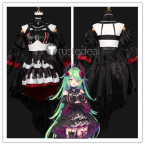 A Dying Knight a Death that Rings in Another World Devil Demon Gothic Dress Cosplay Costume