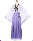 Puella Magi Madoka Magica the Movie Rebellion Homura Akemi Miko Kimono Cosplay Costume