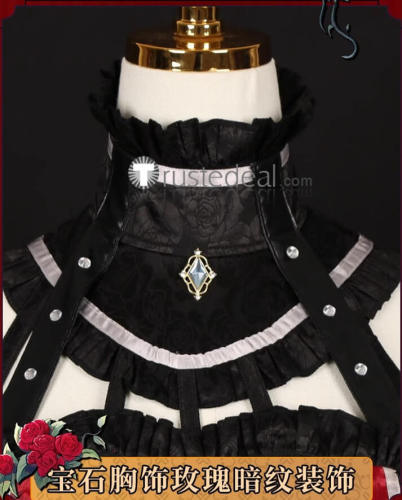 A Dying Knight a Death that Rings in Another World Devil Demon Gothic Dress Cosplay Costume