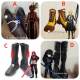 Limbus Company Don Quixote Yuri Dante W Corp. L3 Cleanup Agent Hong Lu Cosplay Shoes Boots