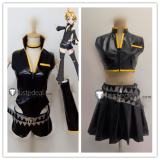 Vocaloid Project DIVA Kagamine Len Rin Punk Cosplay Costume
