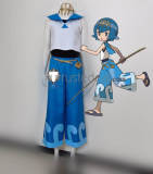 Pokemon Sun and Moon Trial Captain Lana Blue Cosplay Costume