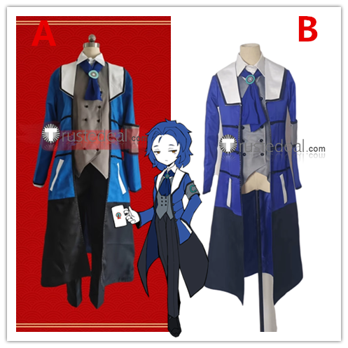 Lobotomy Corporation Chesed Blue Purple Cosplay Costume