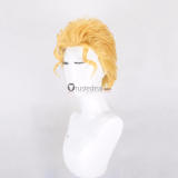 Jojo's Bizarre Adventure Jodio Joestar Yoshikage Kira Dio Brando Grey Blonde Cosplay Wig