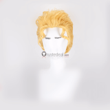 Jojo's Bizarre Adventure Jodio Joestar Yoshikage Kira Dio Brando Grey Blonde Cosplay Wig