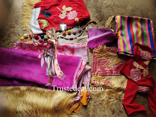 Dissidia Final Fantasy NT VI Tina Terra Cosplay Costume