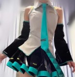 Vocaloid Original Hatsune Miku Cosplay Costume Patent Leather
