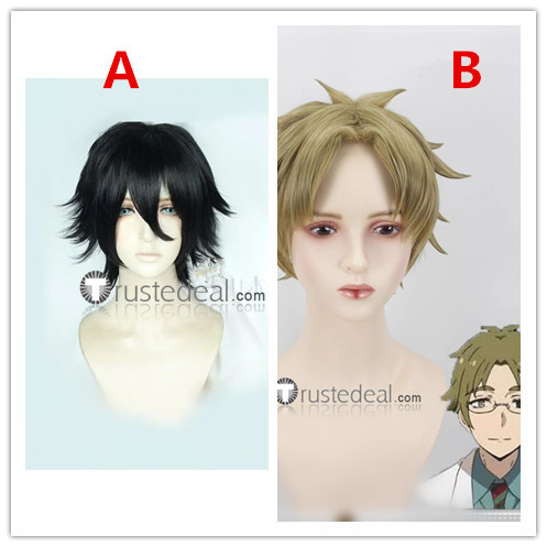 Angels of Death Satsuriku no Tenshi Danny Daniel Dickens Zack Isaac Foster Black Cosplay Wig