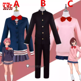 Dandadan Ken Takakura Momo Ayase Aira Shiratori School Uniform Cosplay Costume