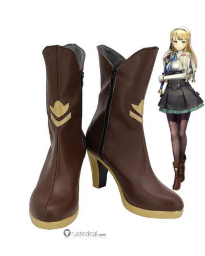 Atelier Ryza Klaudia Valentz Cosplay Shoes Boots