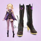 Genshin Impact Fischl Keqing Cosplay Shoes Boots