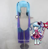 Library Of Ruina The Queen of Hatred Blue Purple Ponytails Prestyled Cosplay Wig