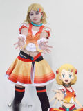 Pokemon Journeys The Series Lisia Serena May Performance Blue Pink Cosplay Costume