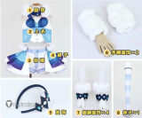 Pokemon Journeys The Series Lisia Serena May Performance Blue Pink Cosplay Costume
