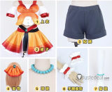 Pokemon Journeys The Series Lisia Serena May Performance Blue Pink Cosplay Costume