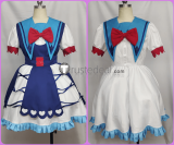 Mairimashita Iruma kun Iruma Suzuki Female Idol Blue Cosplay Costume 2