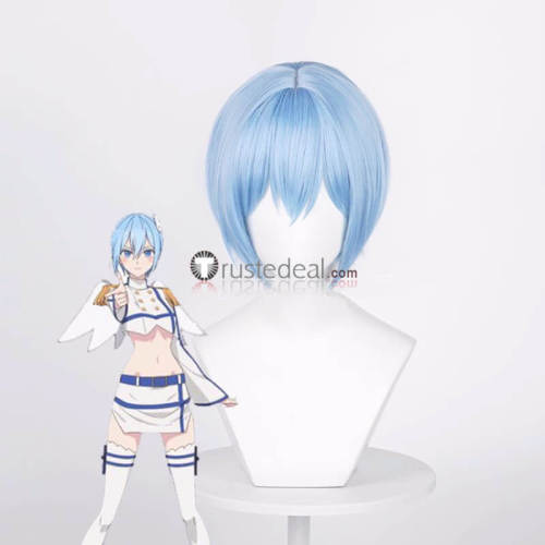 2.5 Dimensional Seduction Liliel Miriella Nokiel Ariel Pink Blue Purple Blonde Cosplay Wig