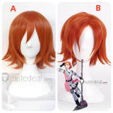 RWBY Nora Valkyrie Short Orange Cosplay Wig