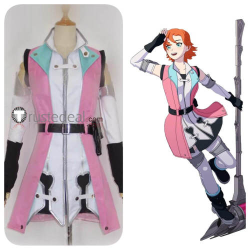 RWBY Volume 7 Nora Valkyrie Pink Cosplay Costume 2