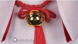 Dragon Raja Erii Uesugi Red White Kimono Cosplay Costume 2