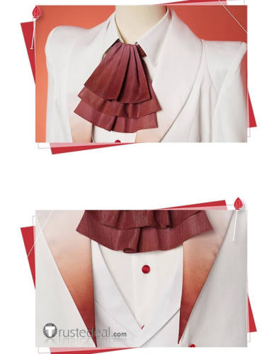 Hazbin Hotel Alastor White Suit Cosplay Costume