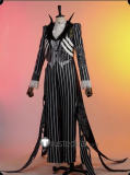 Disney Twisted-Wonderland Skully J. Graves Halloween Nightmare Before Christmas Cosplay Costume