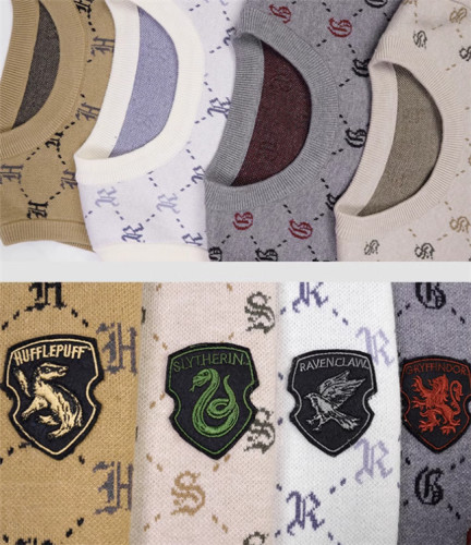 Kyouko Harry Potter Collab Slytherin Hufflepuff Ravenclaw Gryffindor Slim-fit Vest