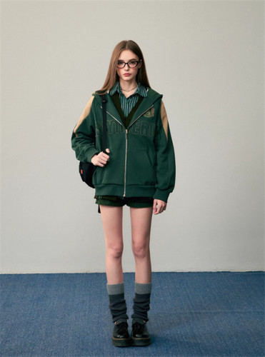 Kyouko Harry Potter Collab Slytherin Hufflepuff Ravenclaw Gryffindor Loose Hoodie