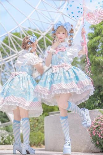 The Sanrio Collaborated Stars Jelly 1.0 Sweet Lolita JSK and Salopette