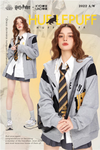 Kyouko & Harry Potter Collab Slytherin Hufflepuff Ravenclaw Gryffindor Hoodie Sweatshirt