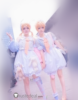 Vocaloid Lost Forest Rabbit Rin Kagamine Cosplay Costume