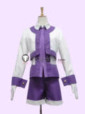BLAZBLUE Carl Clover Purple Cosplay Costume 2