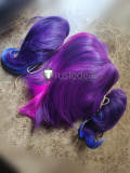 League of Legends LOL Lux Dark and Mystic Elementalist Cosplay Wig