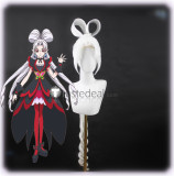 HUGtto Pretty Cure Cure Yell Go Princess Pretty Cure Twilight Cure Coral Purple Silver White Prestyled Cosplay Wig