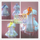 Ojamajo Doremi Patissier Momoko Onpu Doremi Hazuki Aiko Yellow Purple Blue Cosplay Costume