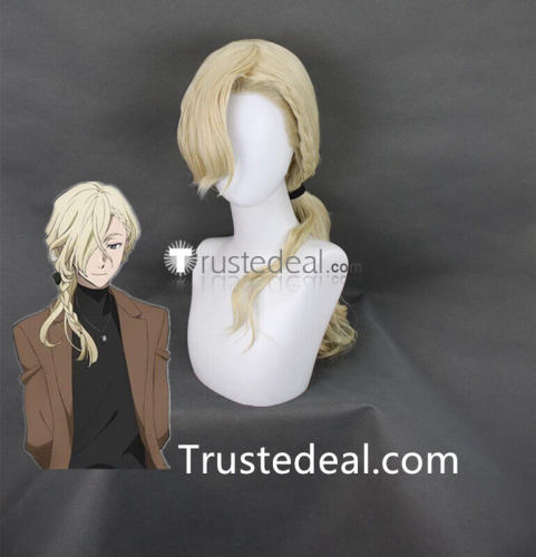 Bungou Stray Dogs Paul Verlaine Osamu Dazai Chuuya Nakahara Blonde Prestyled Cosplay Wig