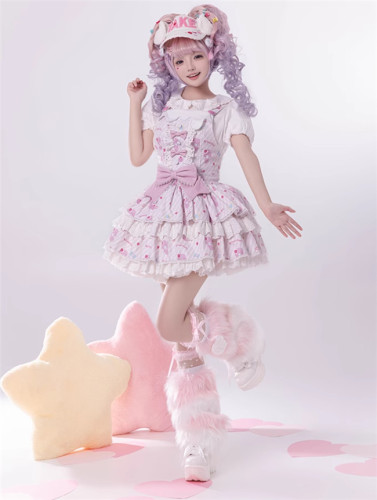 Sanrio Collaborated My Sweet Piano Lolita Salopette